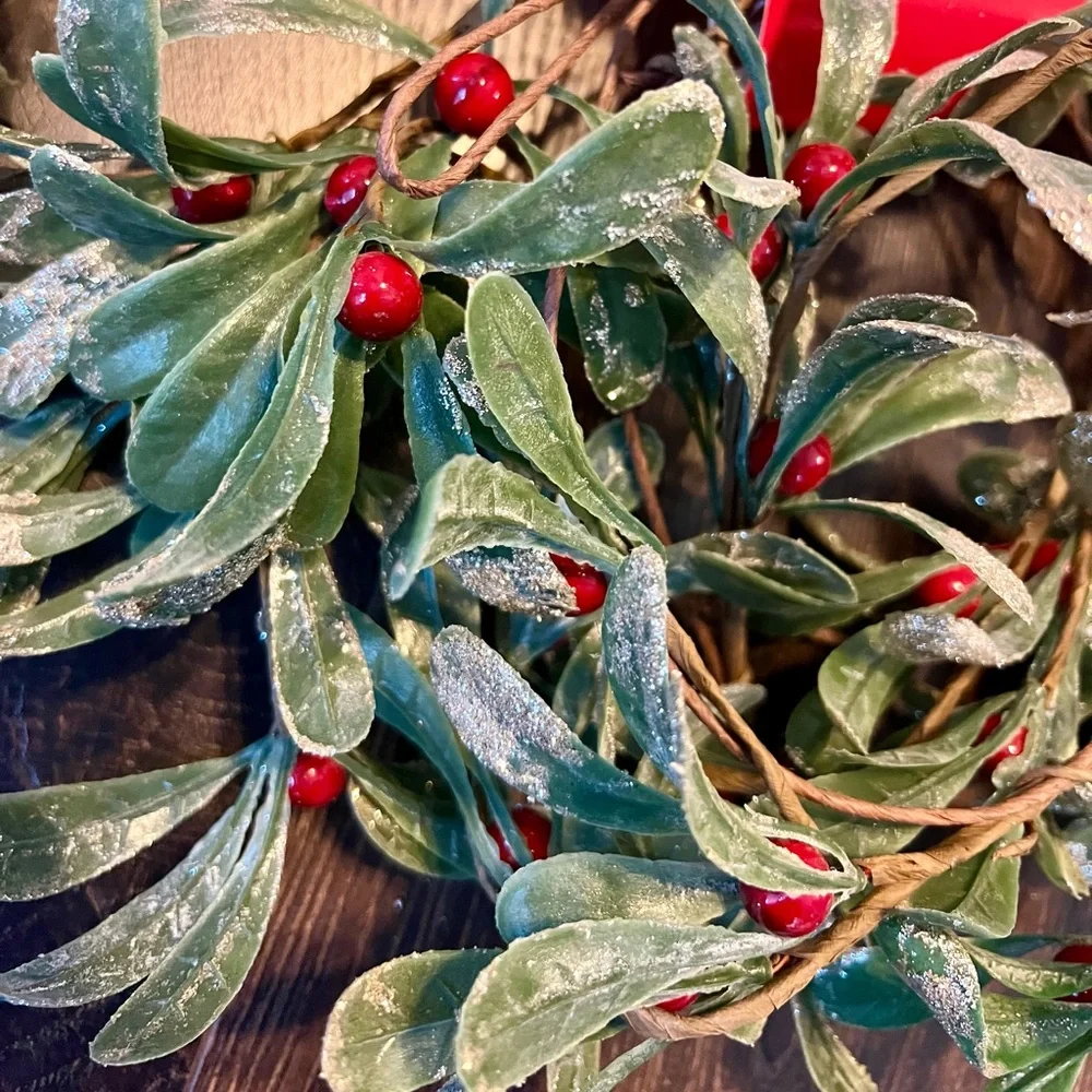 Holiday garland and stems